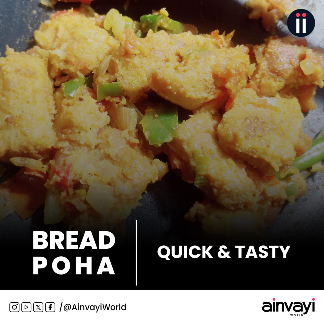 Bread Poha: Quick and Tasty