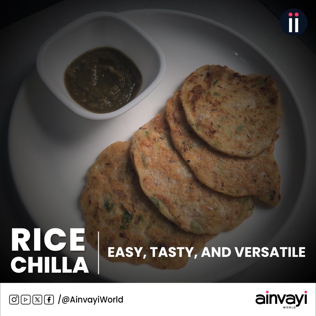 Rice Chilla: Easy, Tasty, and Versatile